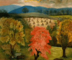 Phillips Farm pastel art by Molly Dutton Steer