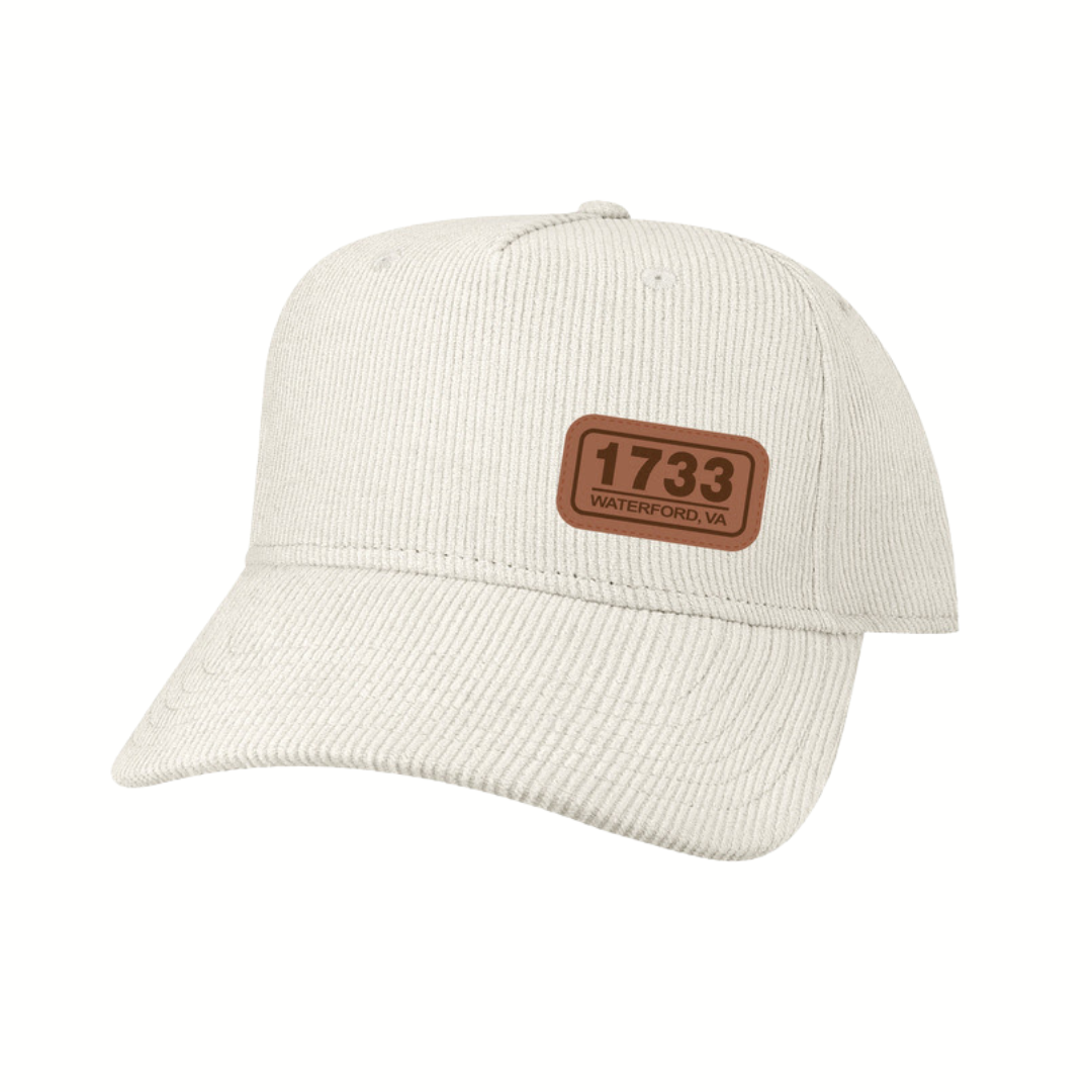 1733 Cream Corduroy Hat