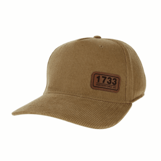 1733 Brown Corduroy Hat