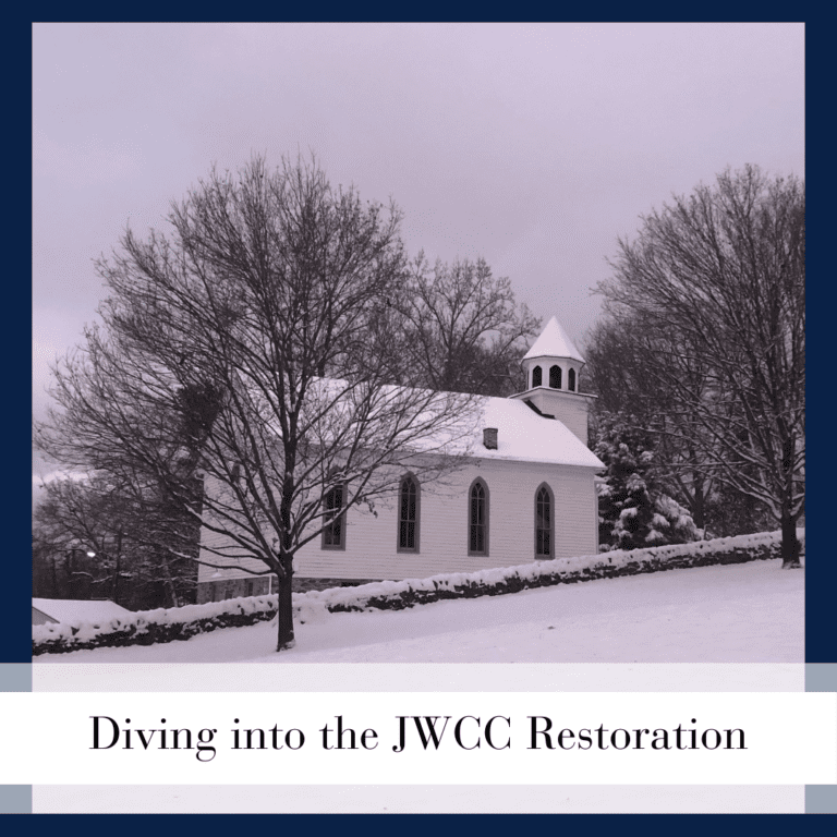 Diving into the John Wesley Community Church Restoration Project
